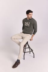 Pedro del Hierro Jersey de punto logo Kaki Oscuro