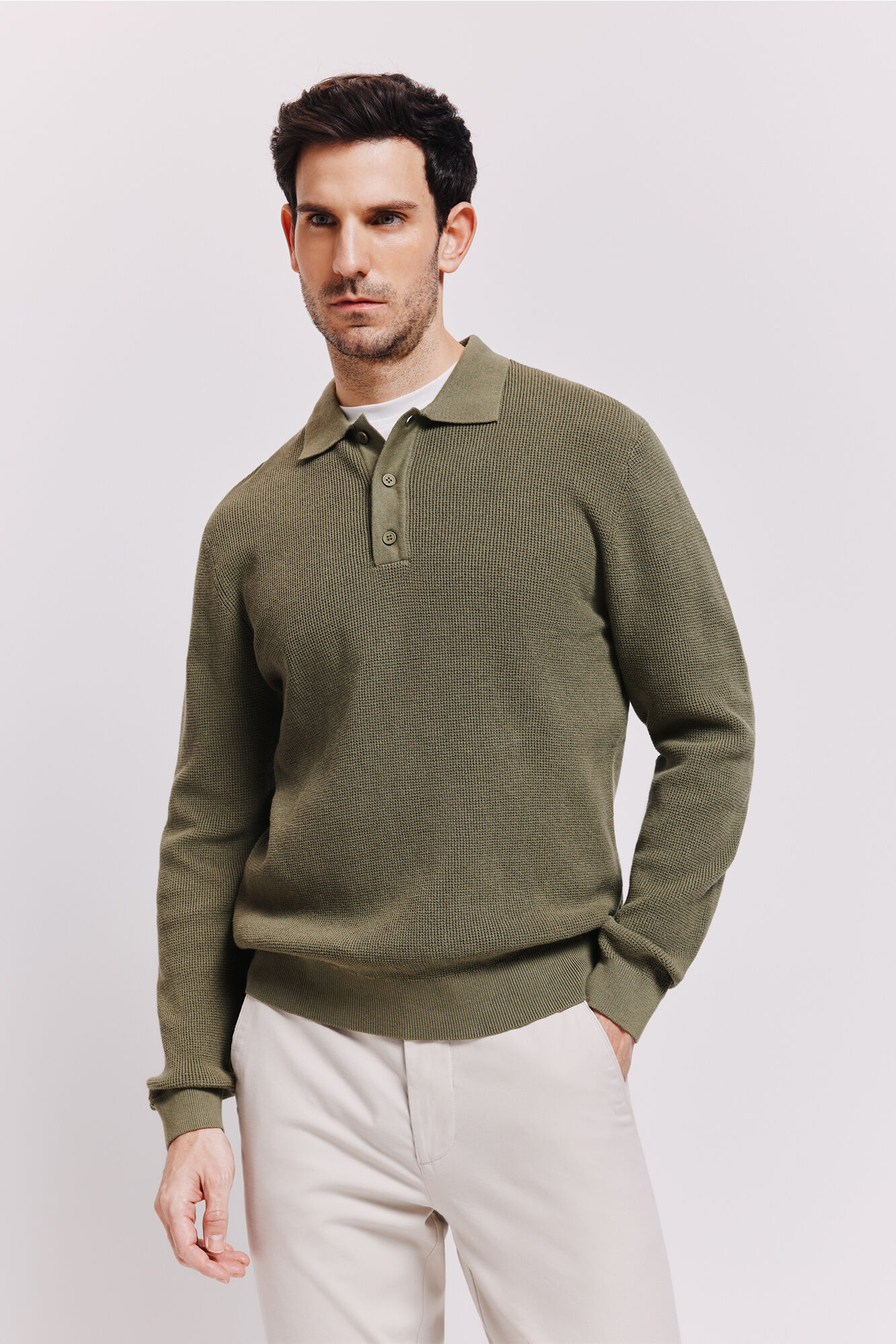 Milano Camisola gola polo