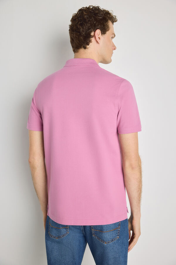 Pedro del Hierro Polo de manga curta Rosa