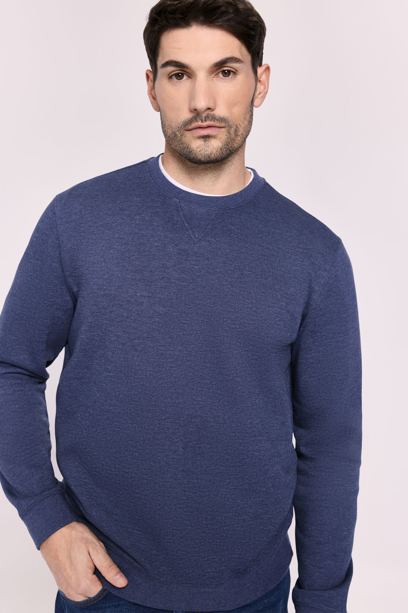 Milano Sudadera cuello redondo con logo