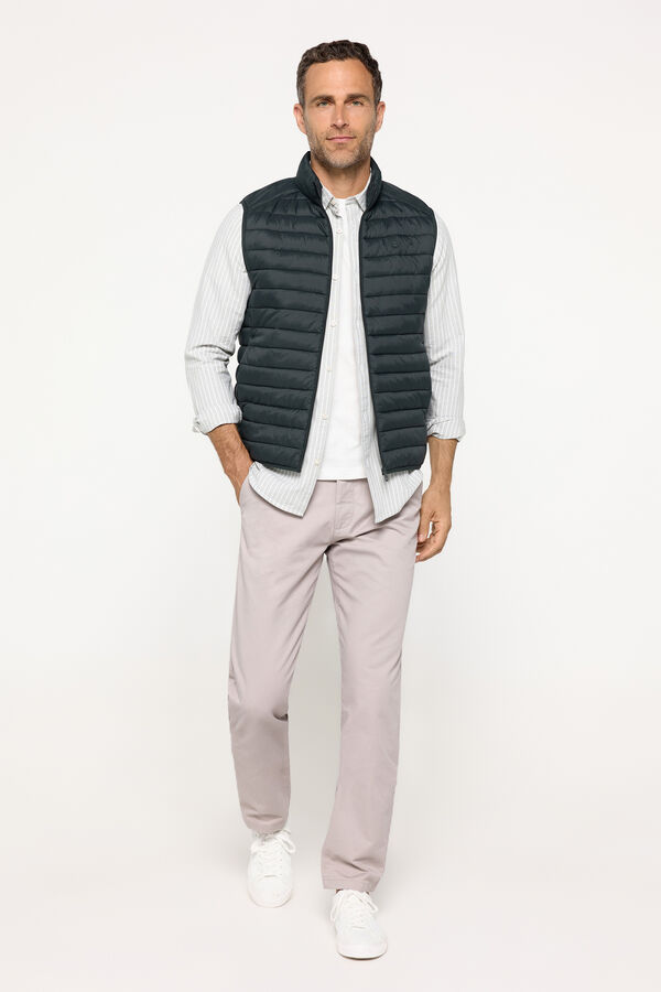 Milano Chaleco cremallera Verde