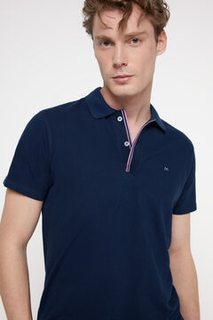 Fifty Outlet Polo Tipping Tapeta Azul