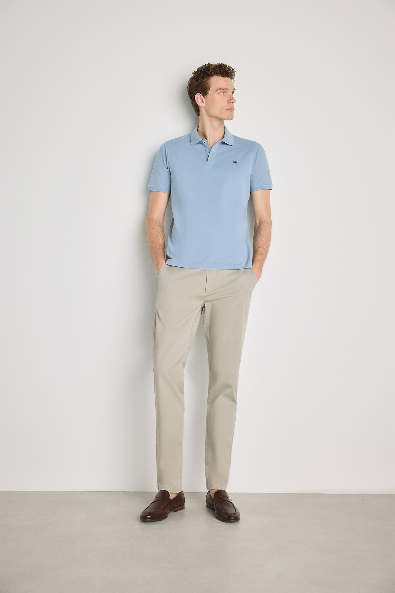 Pedro del Hierro Polo manga corta