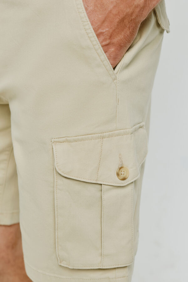 Milano Bermuda cargo Beige