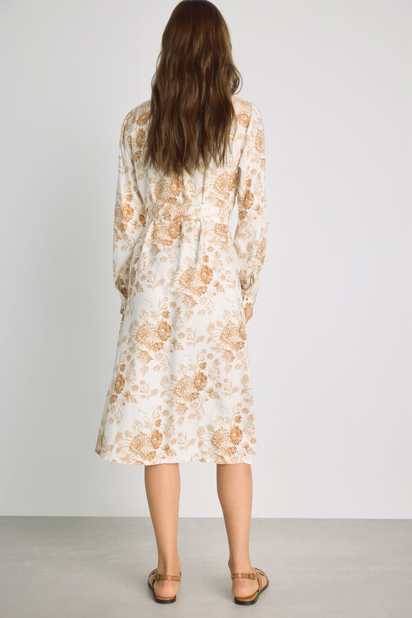 Milano Vestido camisero Marfil