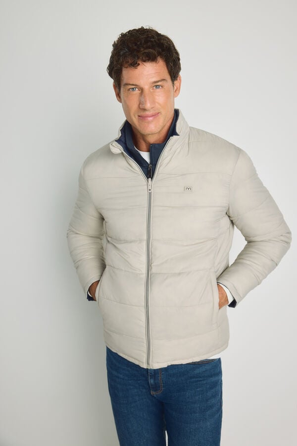 Milano Casaco acolchoado ultralight Cinza claro