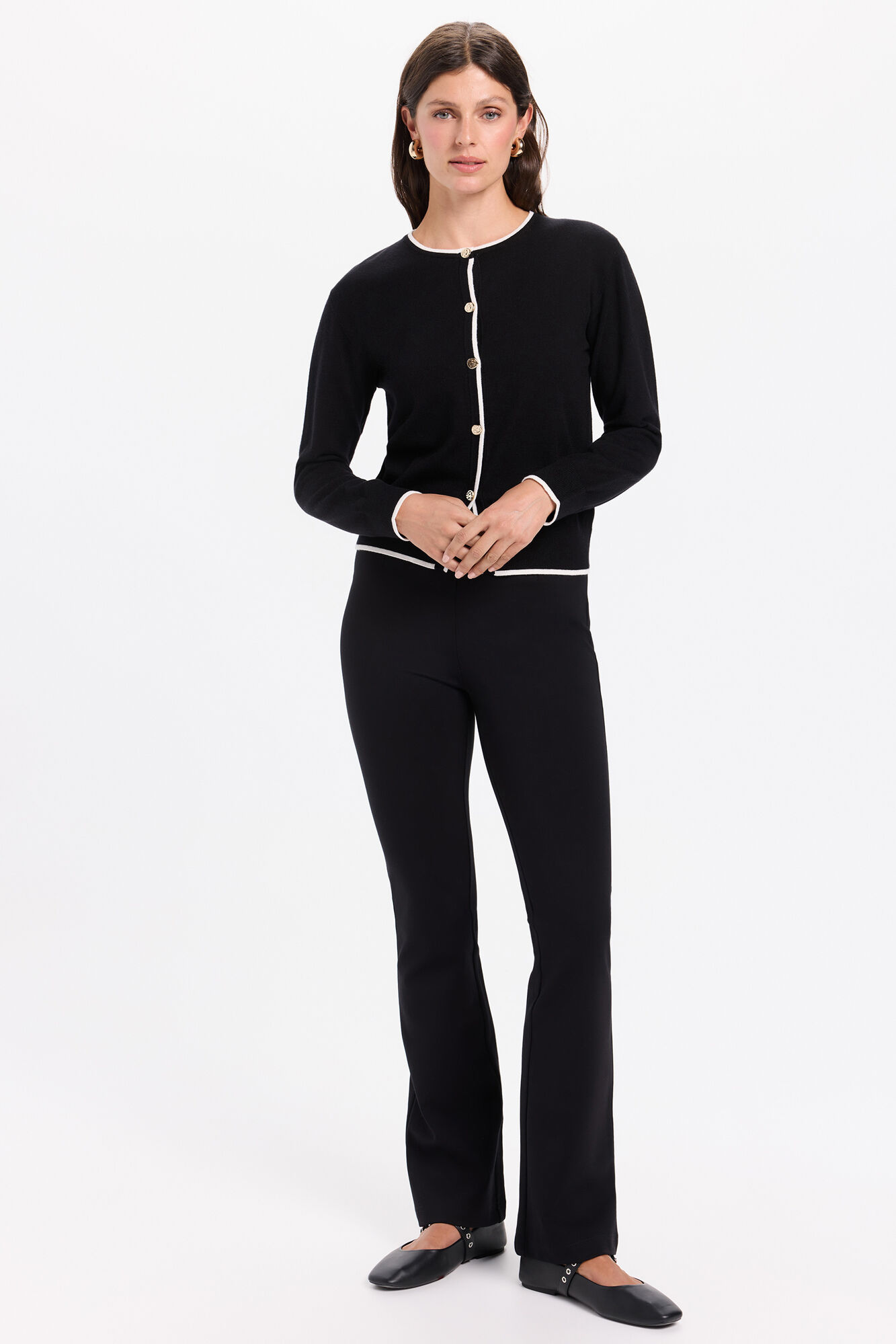 Milano Cal&ccedil;a el&aacute;sticas boca de sino