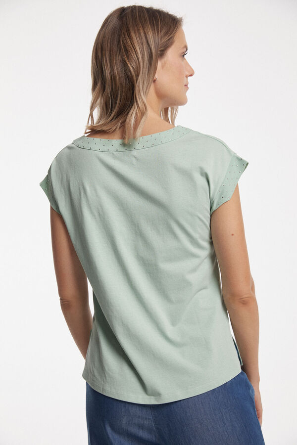 Fifty Outlet BLUSA MANCHAS Azul