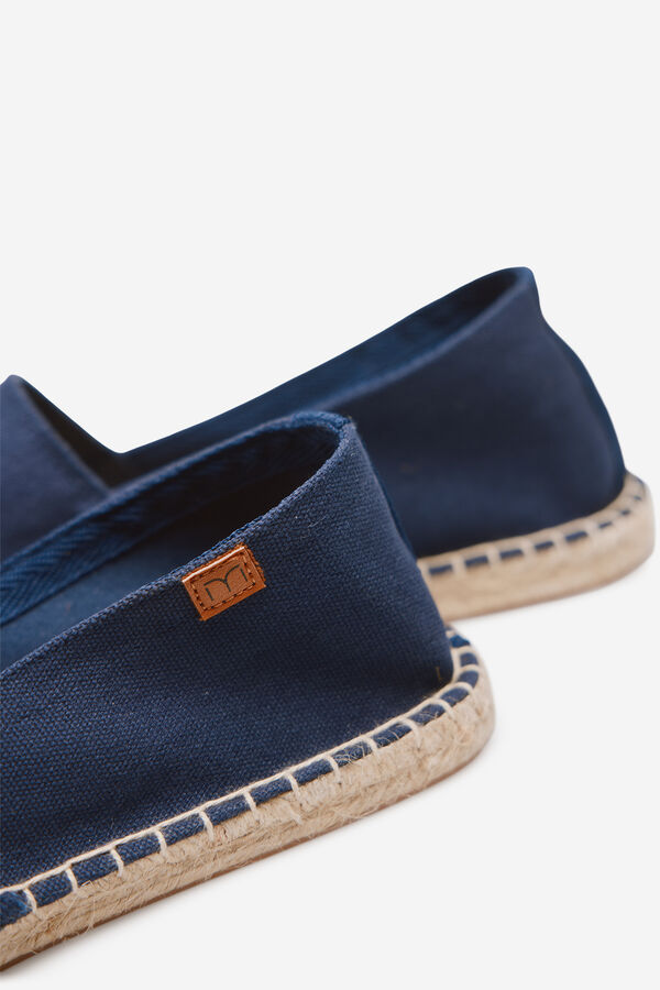 Milano Alpargata tejido Azul Oscuro