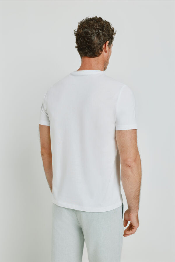Milano T-shirt de manga curta Branco