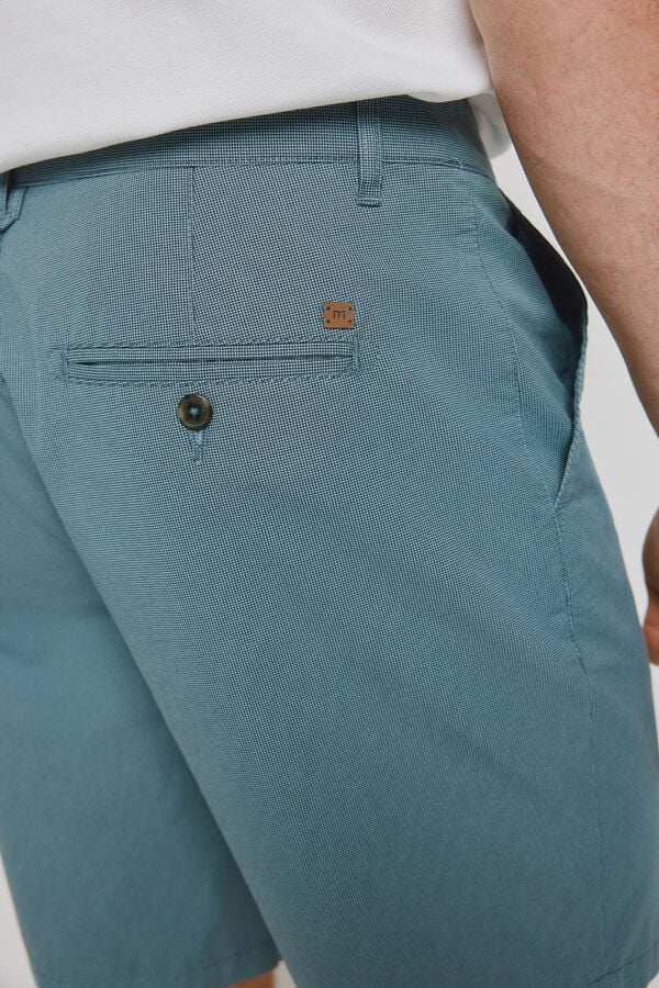 Milano Bermuda estampada Azul