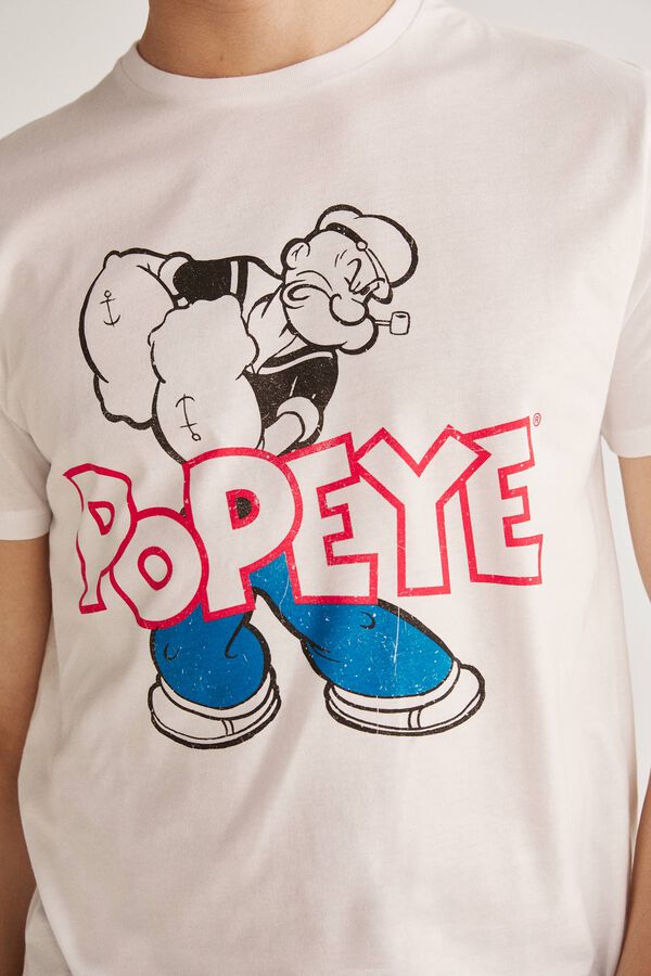 Fifty Outlet Camiseta Popeye Branco