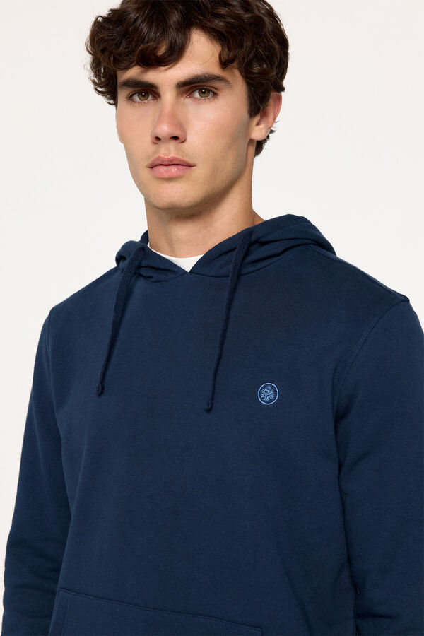 Springfield Sudadera Capucha Springfield Azul Oscuro