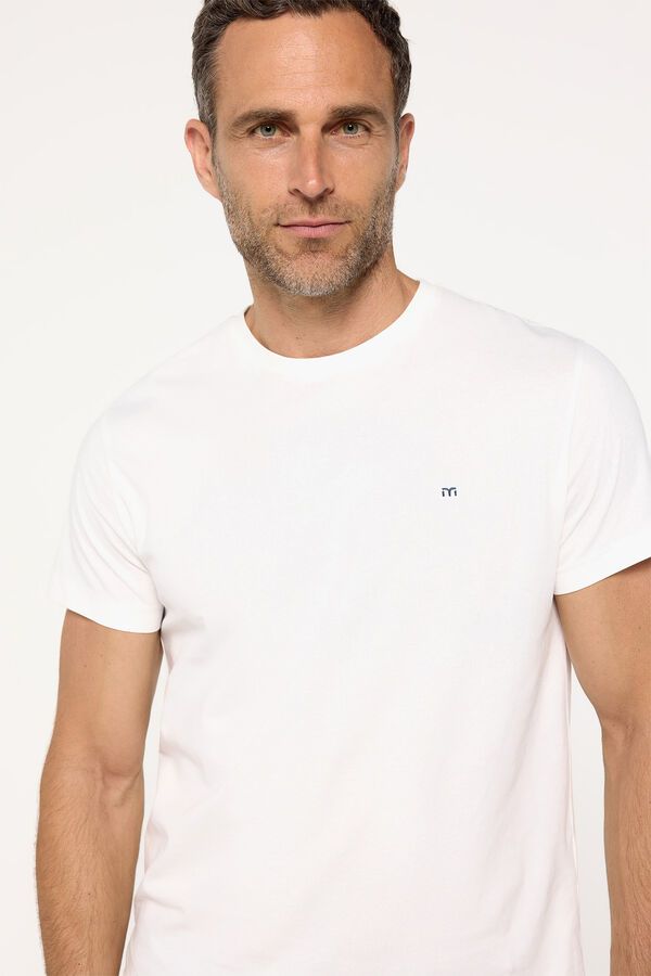 Milano Camiseta B&aacute;sica Blanco