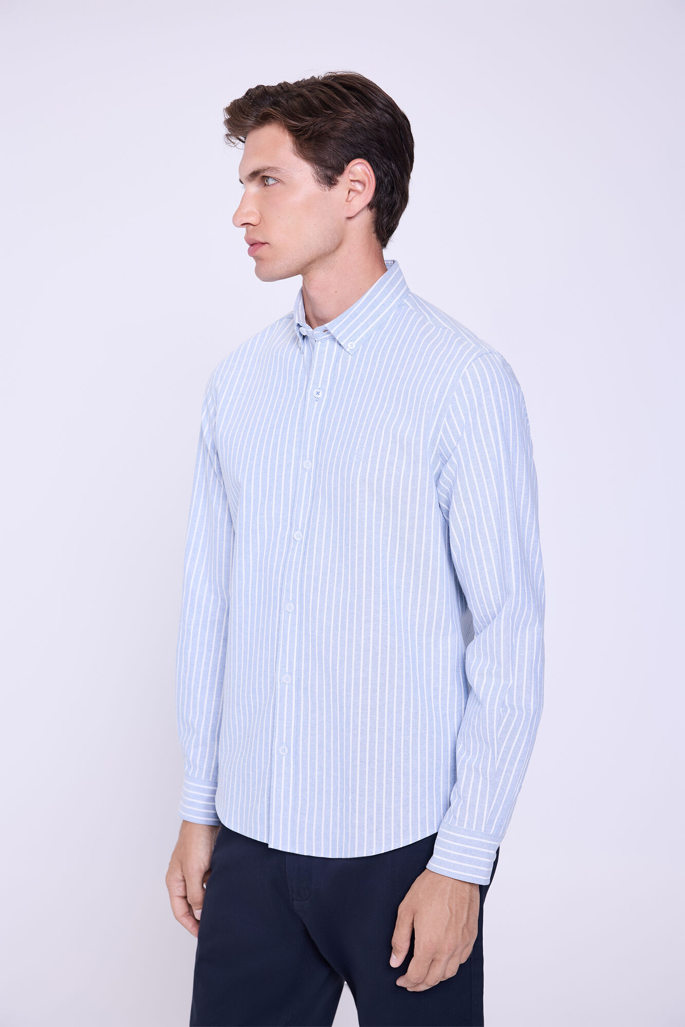 Springfield Camisa Rayas Relaxed Fit