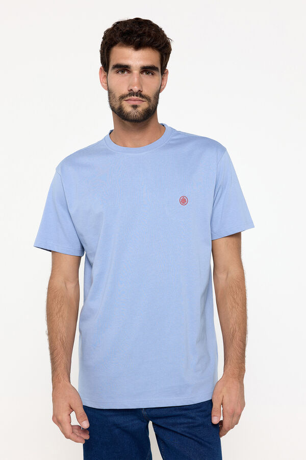 Fifty Outlet Camiseta básica Springfield Azul