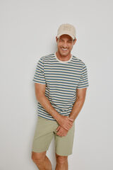 Pedro del Hierro T-shirt de manga curta estampada Branco