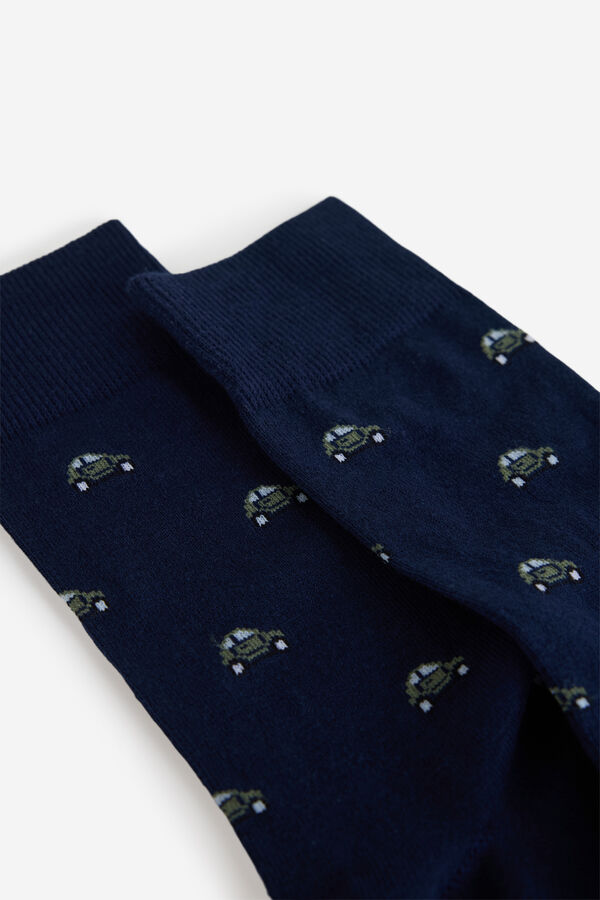 Milano Calcetines Coches Navy