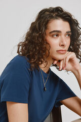 Milano T-shirt manga curta Marinho