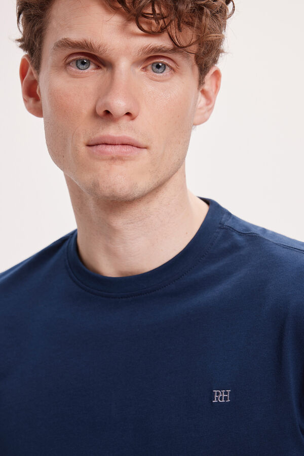 Pedro del Hierro Camiseta B&aacute;sica PDH Navy