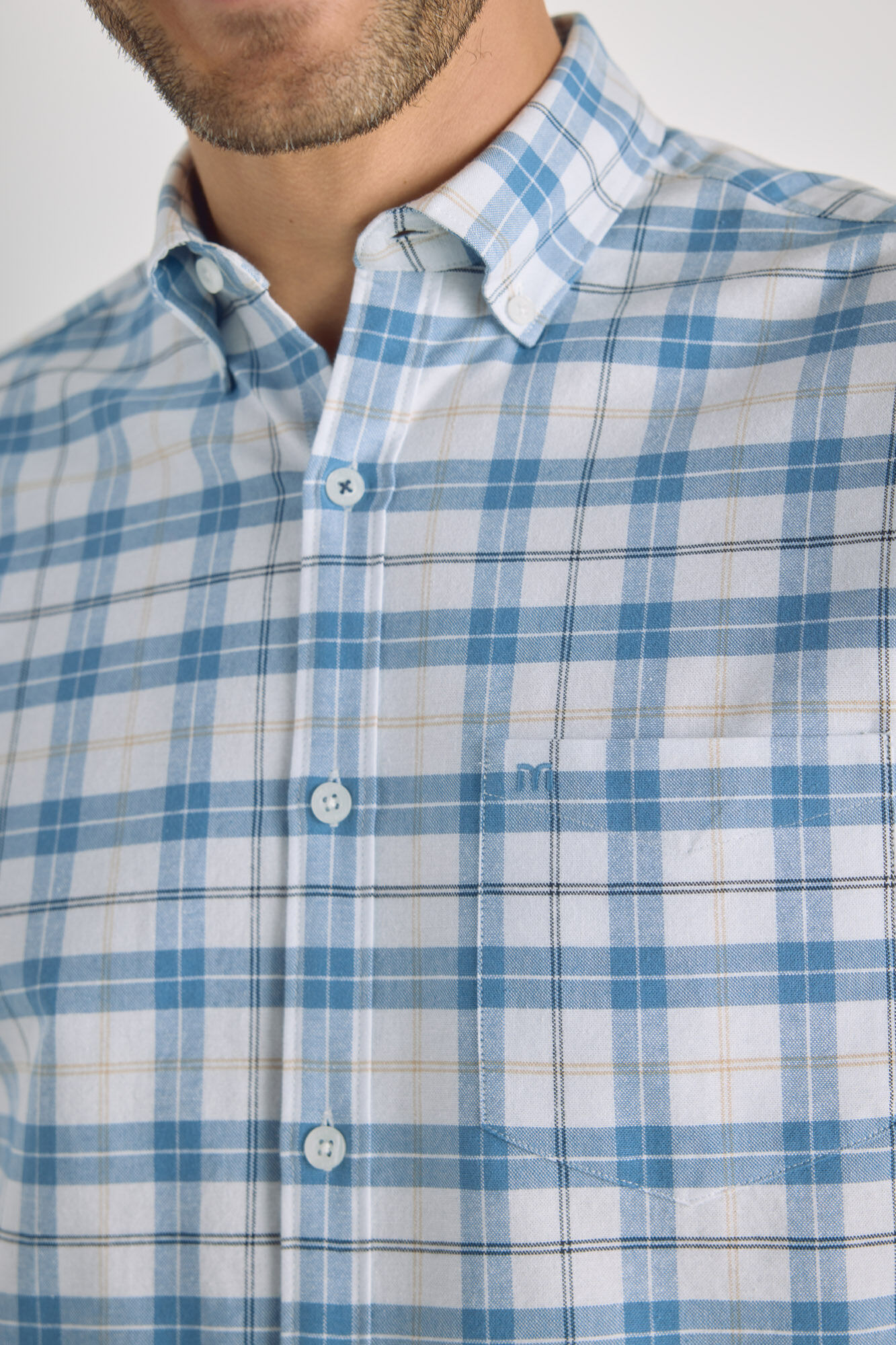 Milano Camisa cuadros manga larga