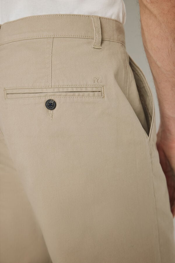 Milano Bermuda lisa Camel