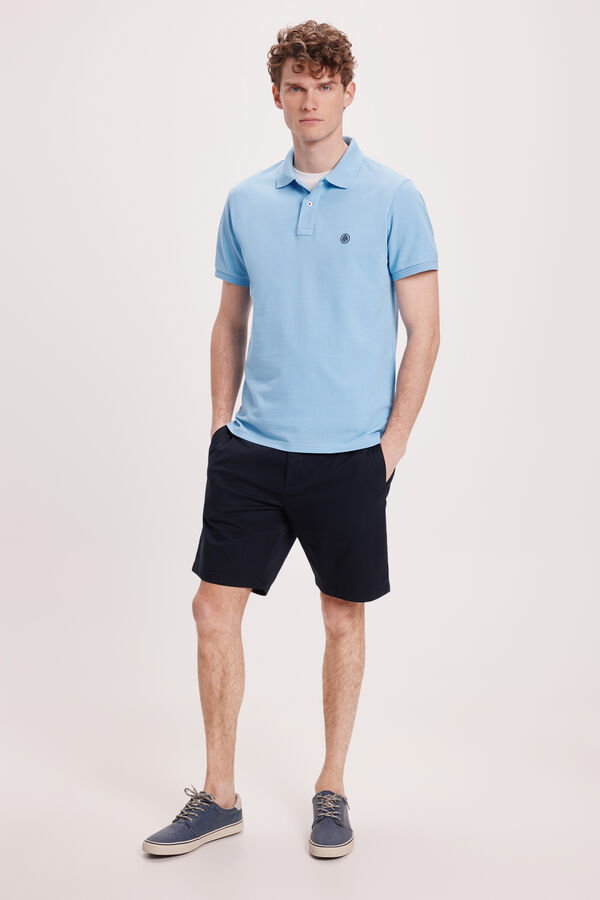 Springfield Polo B&aacute;sico SPF Azul