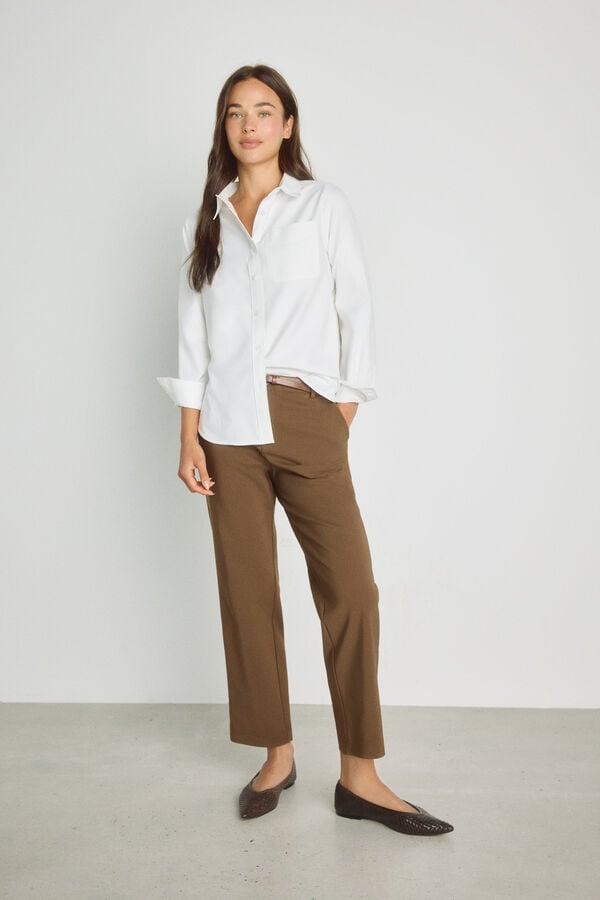 Milano Camisa oxford Branco