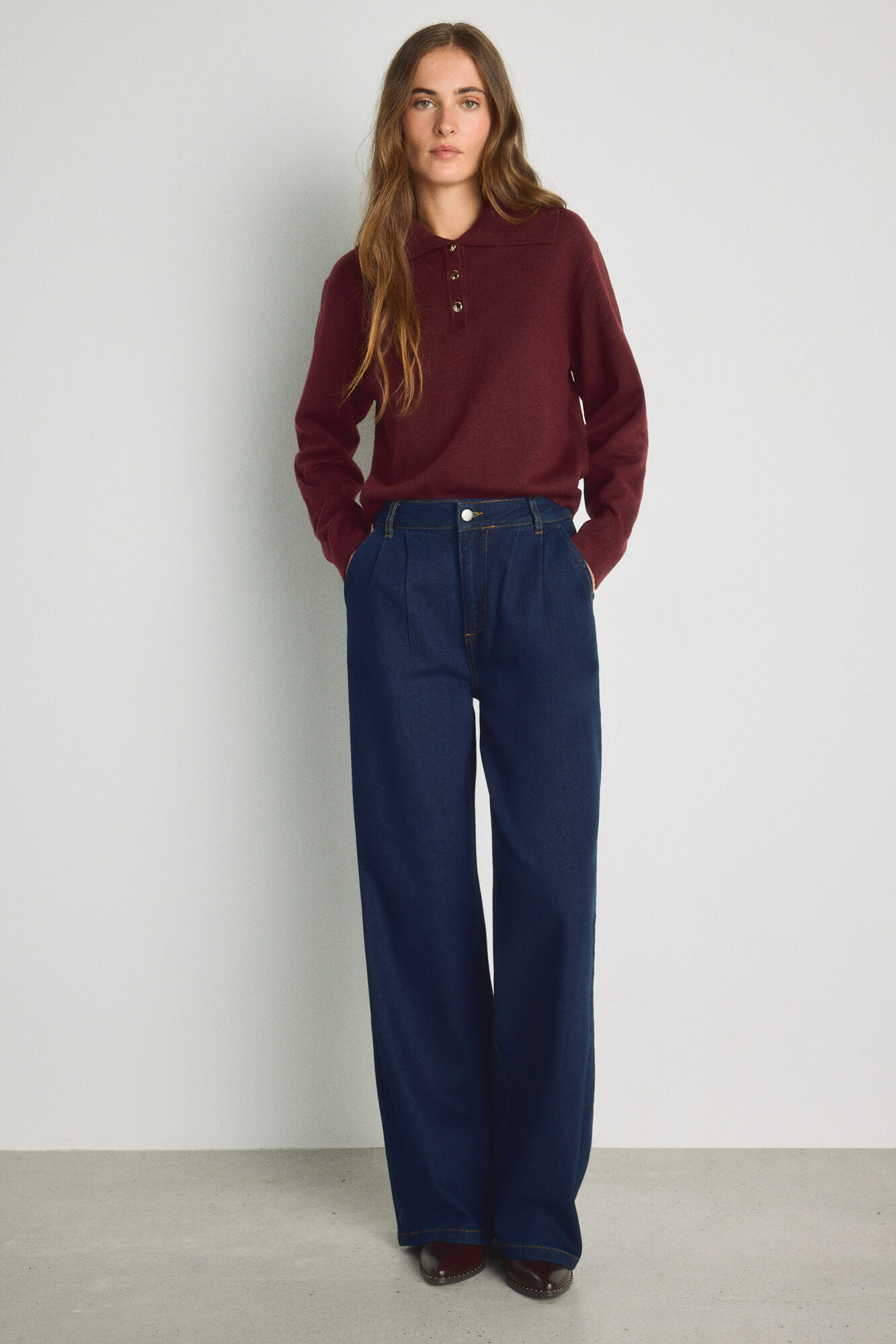 Milano Camisola gola polo
