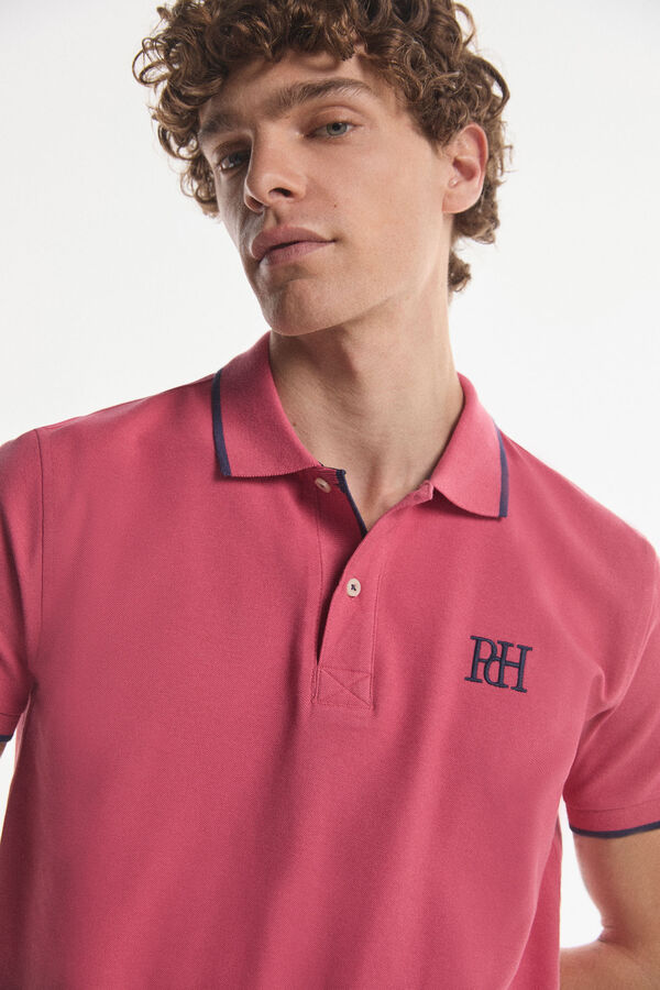 Fifty Outlet Polo Big Logo PDH Rosa