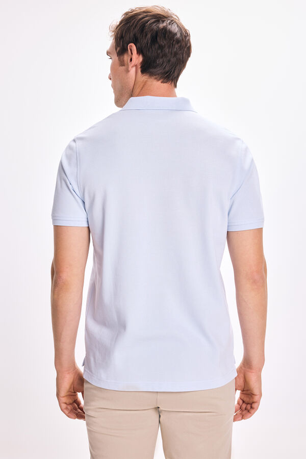 Pedro del Hierro Polo B&aacute;sico PDH Azul claro