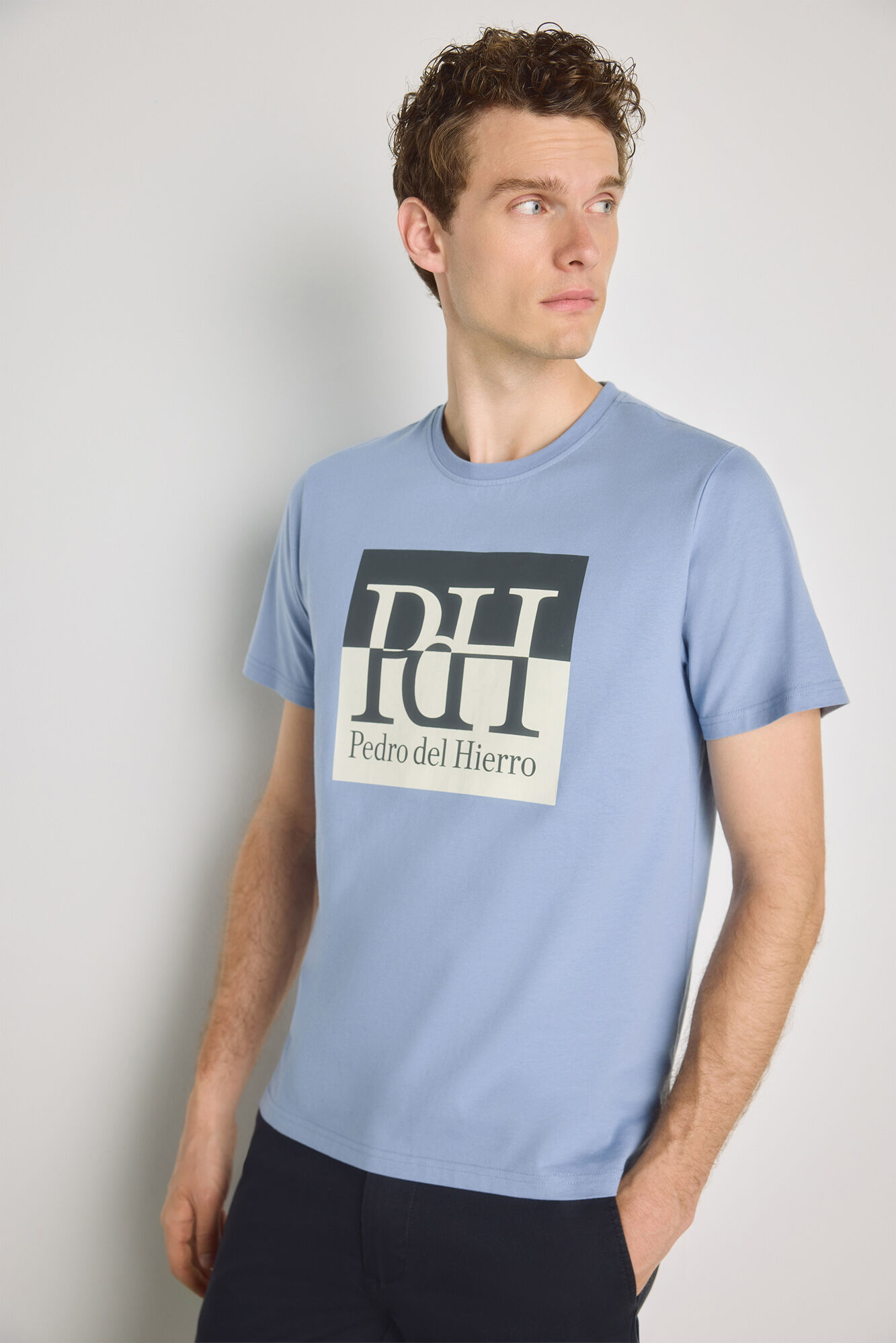 Pedro del Hierro Camiseta manga corta estampada