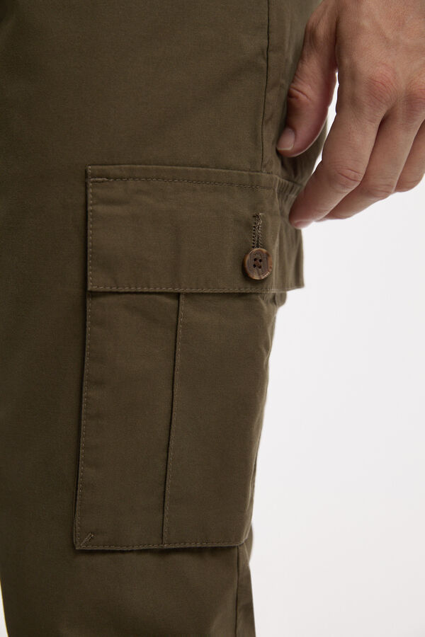 Fifty Outlet Pantalones cargo Botella
