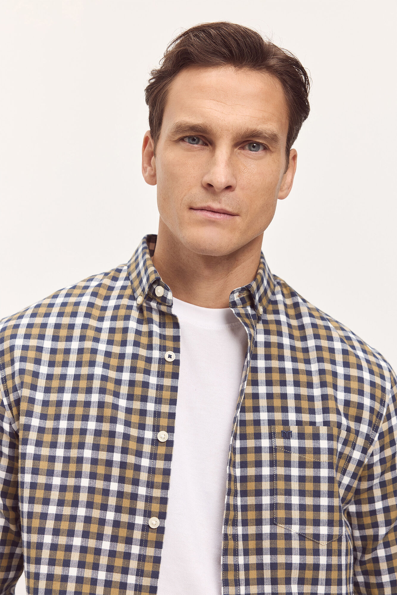 Milano Camisa Twill Xadrez