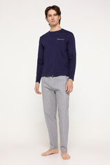 Milano Pijama de cuadros Navy