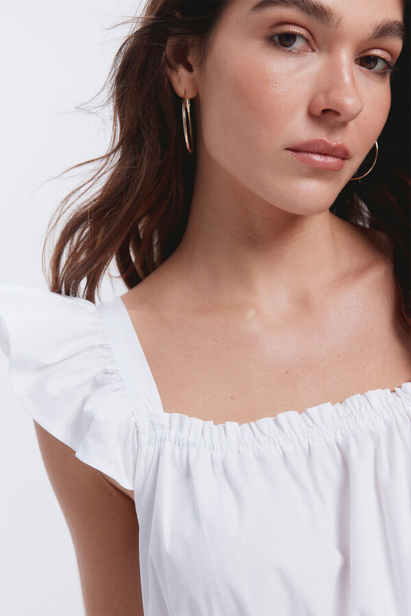 Milano Vestido estilo garçom Branco