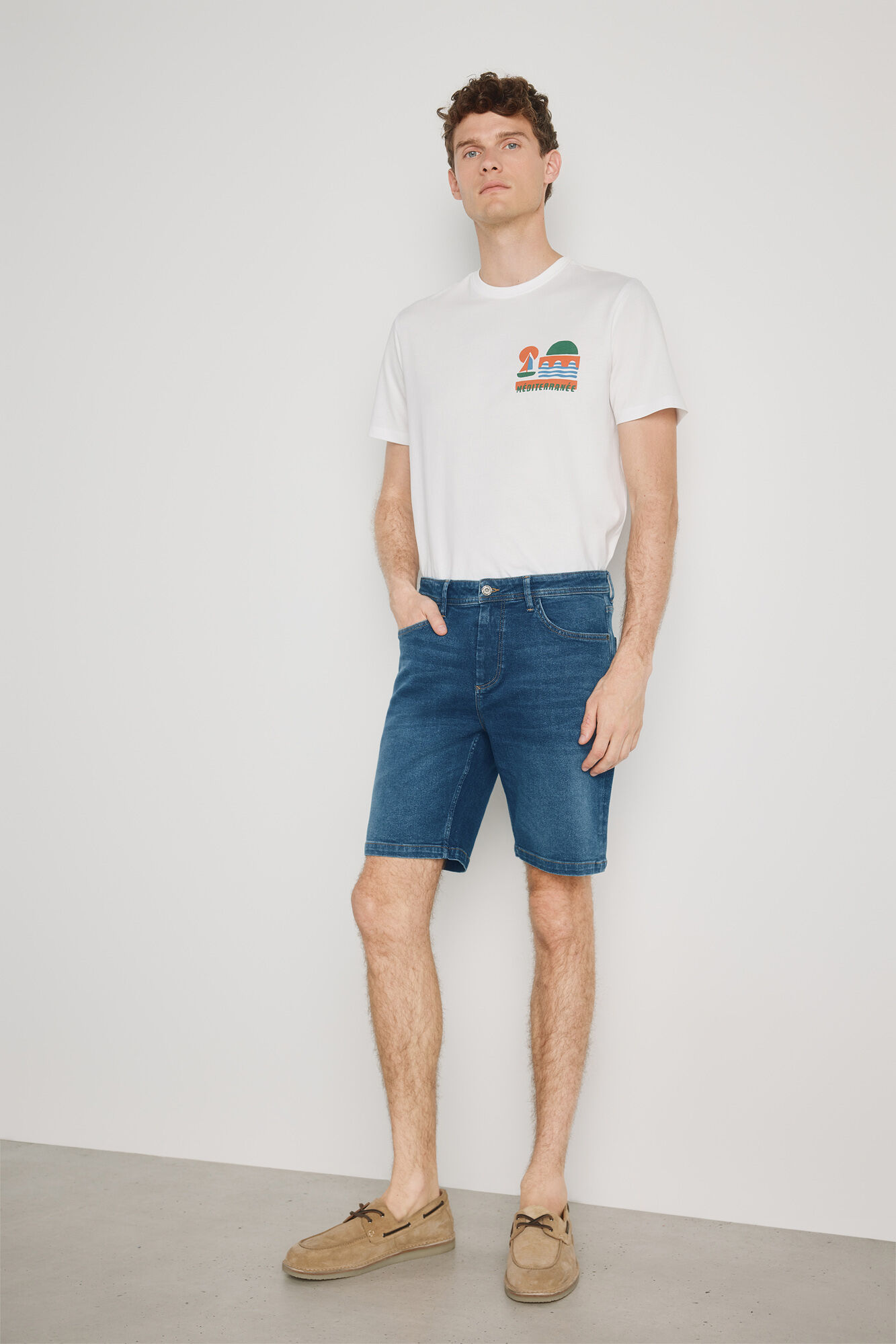 Milano Bermuda jeans regular fit