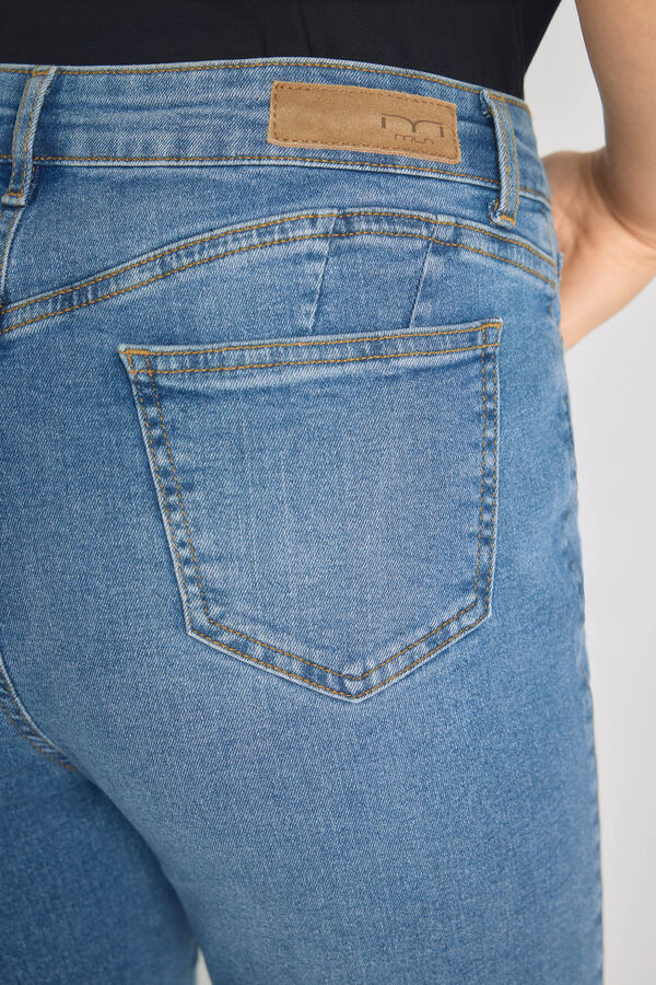 Milano Pantal&oacute;n denim slim Azul