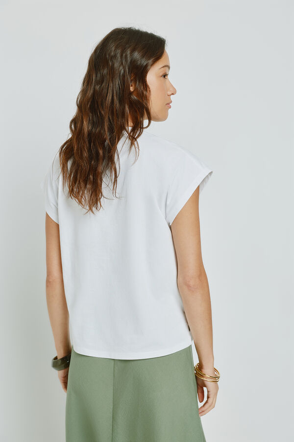 Milano Camiseta estampada manga corta Blanco