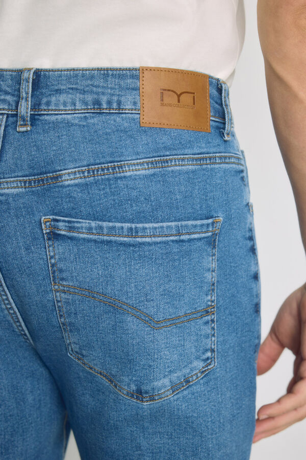 Milano Pantal&oacute;n vaquero fit recto Azul