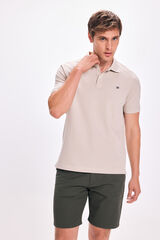 Pedro del Hierro Polo B&aacute;sico PDH Bege