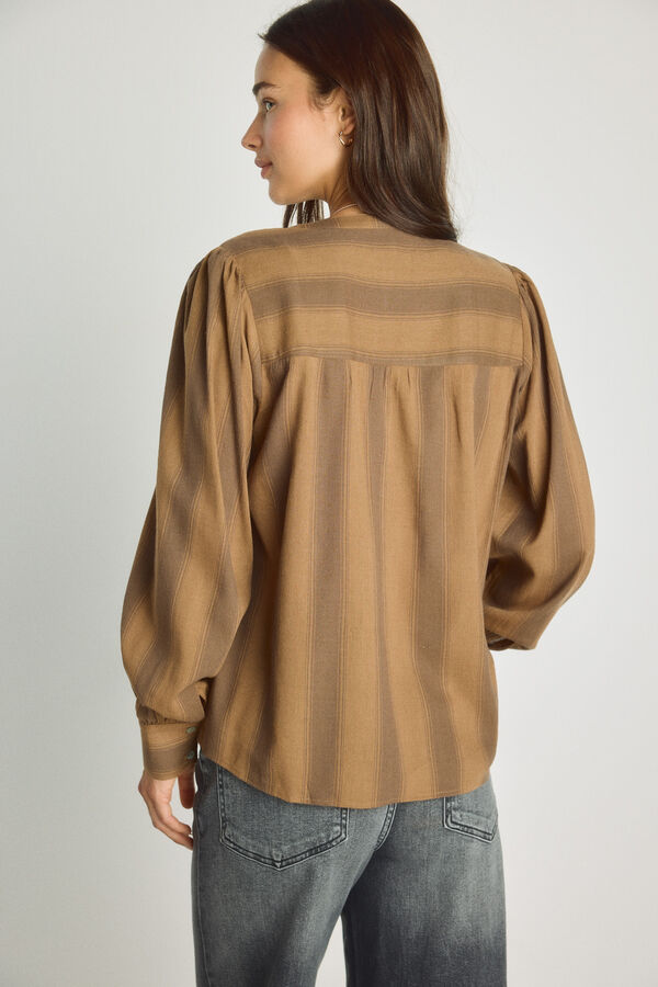 Milano Blusa de manga comprida Bege