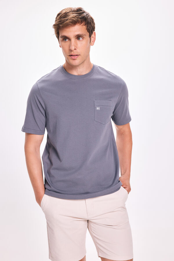 Pedro del Hierro Camiseta Orillo PDH Gris Oscuro