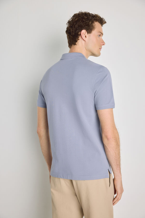 Pedro del Hierro Polo de manga curta P&uacute;rpura