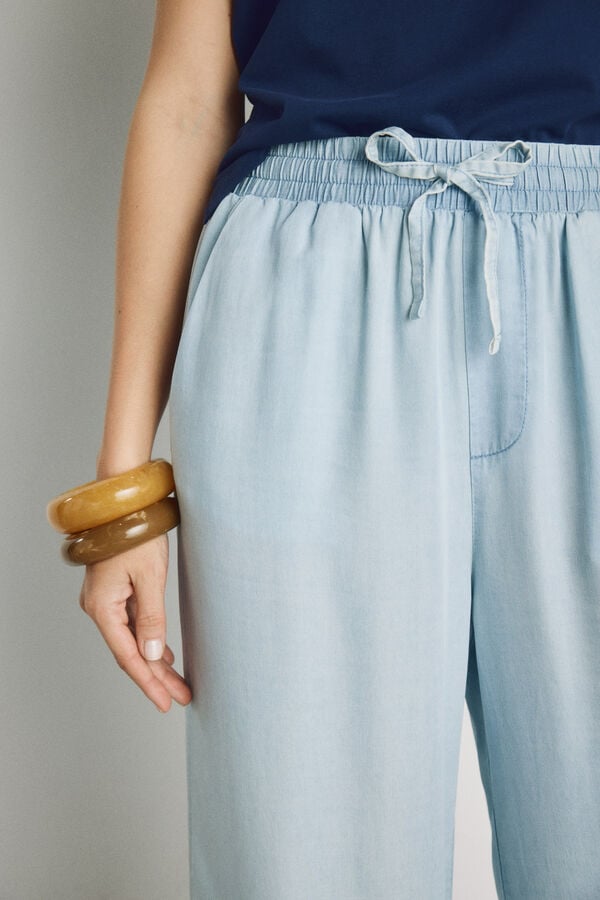 Milano Cal&ccedil;a jeans leve Azul