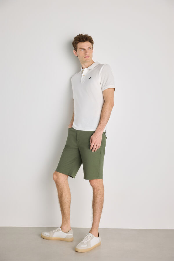 Springfield Polo de manga curta Branco