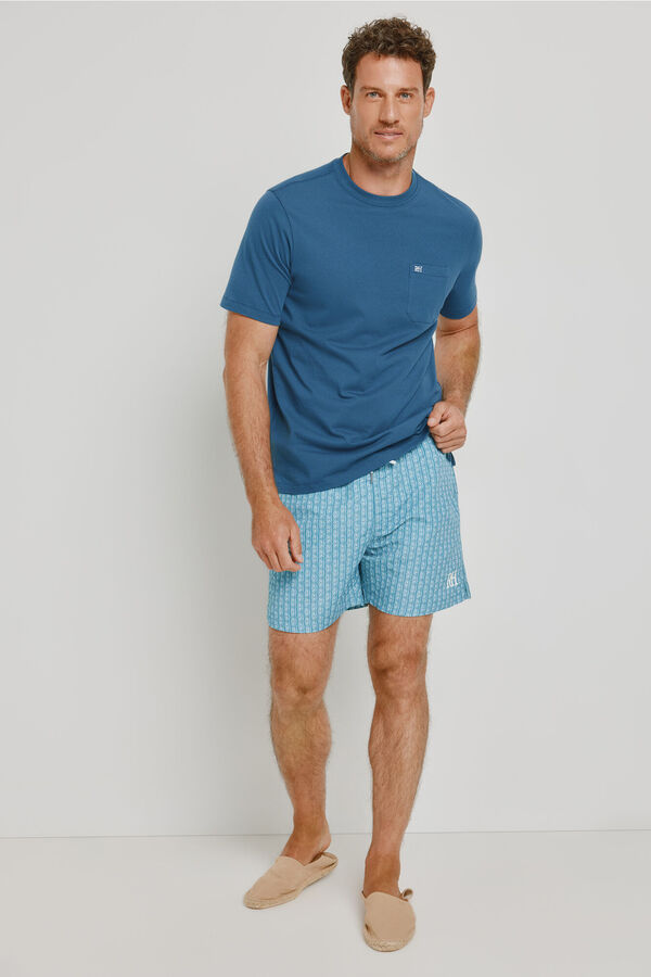 Pedro del Hierro Ba&ntilde;ador logos Azul