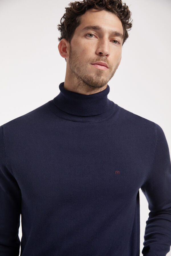 Fifty Outlet Jersey cuello vuelto Navy