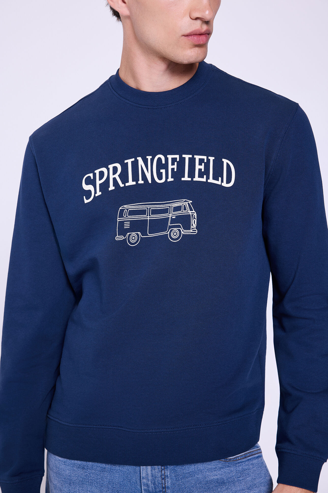 Springfield Sudadera B&aacute;sica Print