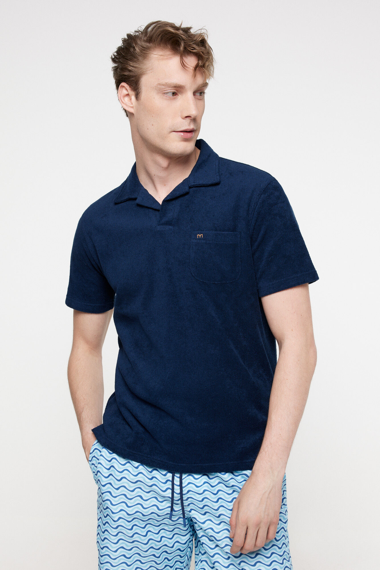 Milano Polo textura toalha